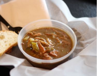 turkey gumbo at Earl's Sandwiches